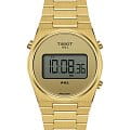 Tissot Tissot PRX Digital T137.263.33.020.00  T1372633302000 кварцевые мужские часы   циферблат, браслет нержавеющая сталь с pvd-покрытием — вид спереди