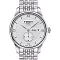 Tissot Tissot Le Locle Automatic Petite Seconde T006.428.11.038.01 Le Locle Automatic T0064281103801 механические мужские часы  белый циферблат, браслет нержавеющая сталь — вид спереди