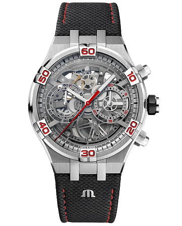 Maurice Lacroix Aikon Chronograph Skeleton Automatic Mahindra Racing AI6098-SS001-091-2