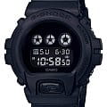 Casio Casio G-Shock DW-6900BBN-1 лимитированной серии DW-6900BBN-1E электронные мужские часы  черный циферблат, браслет тканевый — вид спереди