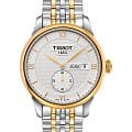 Tissot Tissot Le Locle Automatic Petite Seconde T006.428.22.038.01 Le Locle Automatic T0064282203801 механические мужские часы  белый циферблат, браслет сталь c pvd покрытием — вид спереди