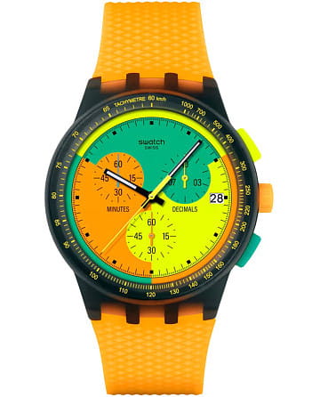 Swatch Neon Signal Flag SUSB422