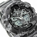 Casio Casio G-Shock GA-100CM-8A GA-100 наручные мужские часы фото под углом.
