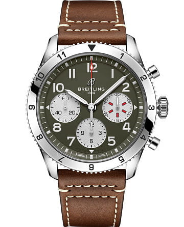 Breitling Classic Avi Chronograph 42 Curtiss Warhawk A233802A1L1X1