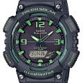 Casio Casio Collection AQ-S810W-8A3VEF  AQ-S810W-8A3 кварцевые мужские часы  черный циферблат, браслет пластик — вид спереди